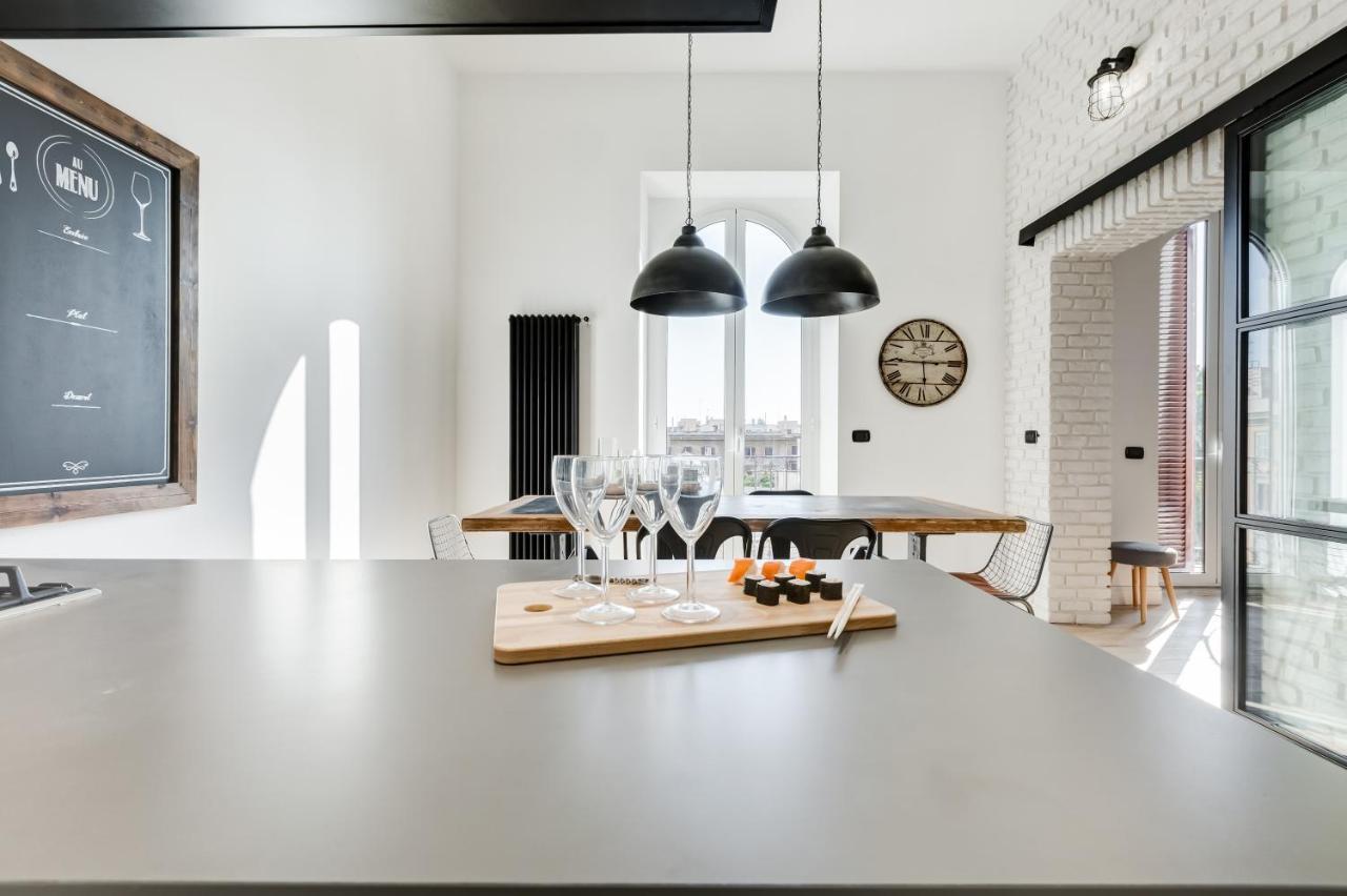 Bmga L Glam Industrial 3-Bed Apartment In Termini Rom Exterior foto