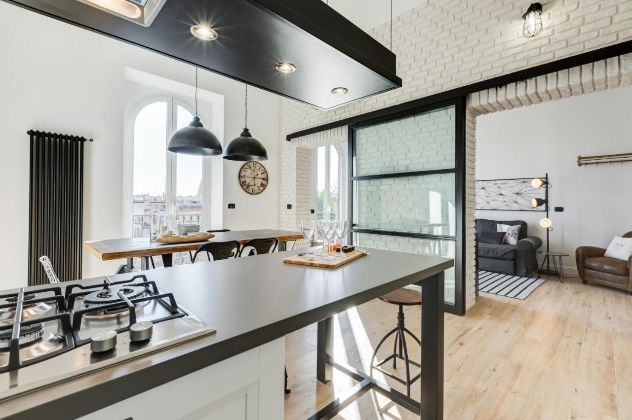 Bmga L Glam Industrial 3-Bed Apartment In Termini Rom Exterior foto