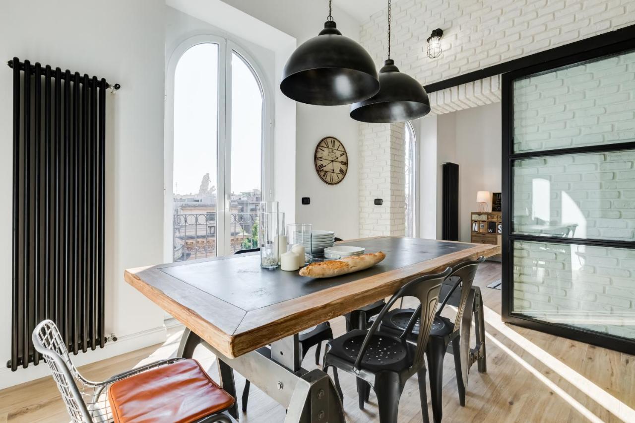 Bmga L Glam Industrial 3-Bed Apartment In Termini Rom Exterior foto